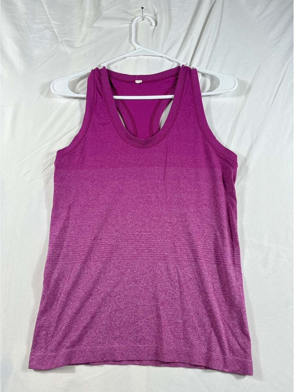 Purple Racerback Athletic Tank Top